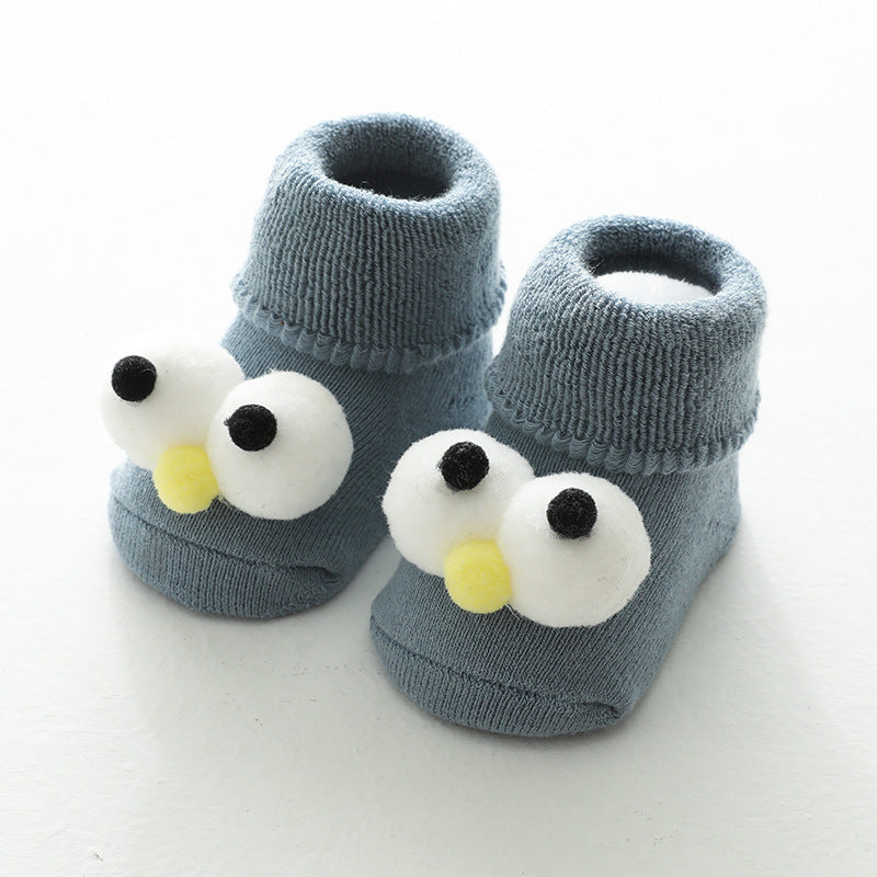 Thickened Cartoon Glue Baby Floor Socks