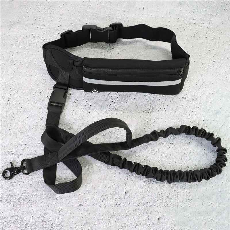 Hands-Free Dog Leash Belt - Bungee 180lbs - Amanluxe