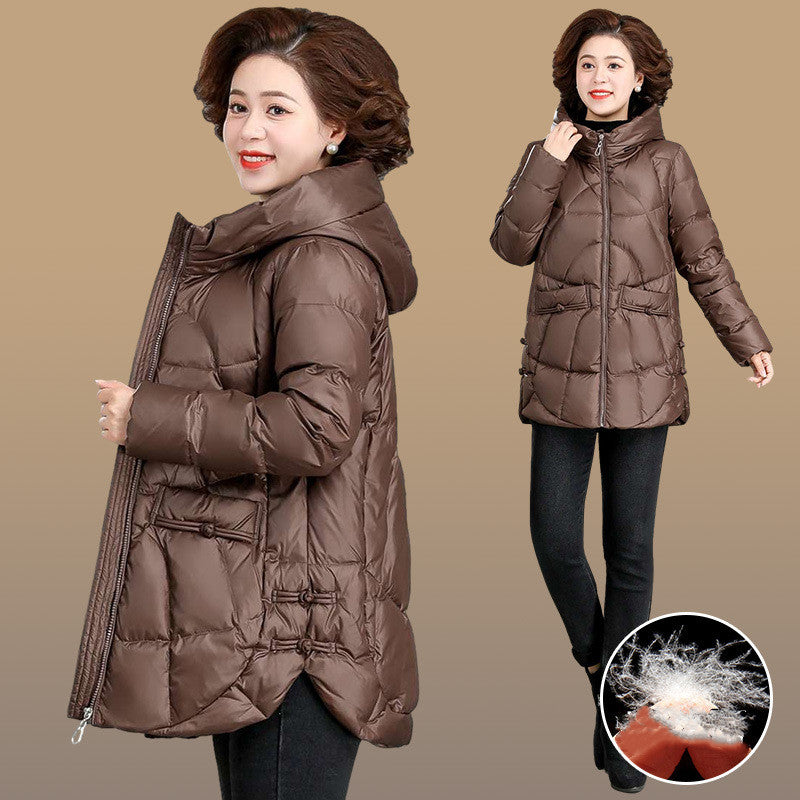 Mother's Winter Western Style Down Padded Jacket