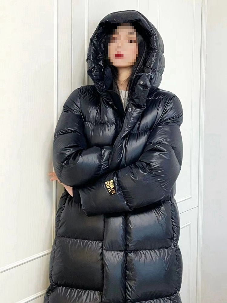 Womens Long Winter Down Jacket