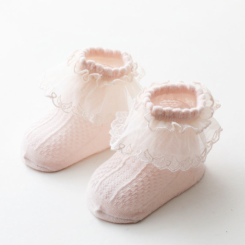 Korean Lace Baby Baby Lace Socks
