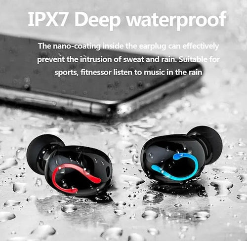 Bluetooth 5.1 Headset TWS Wireless Earphones Mini Earbuds Stereo Headphones IPX7 null