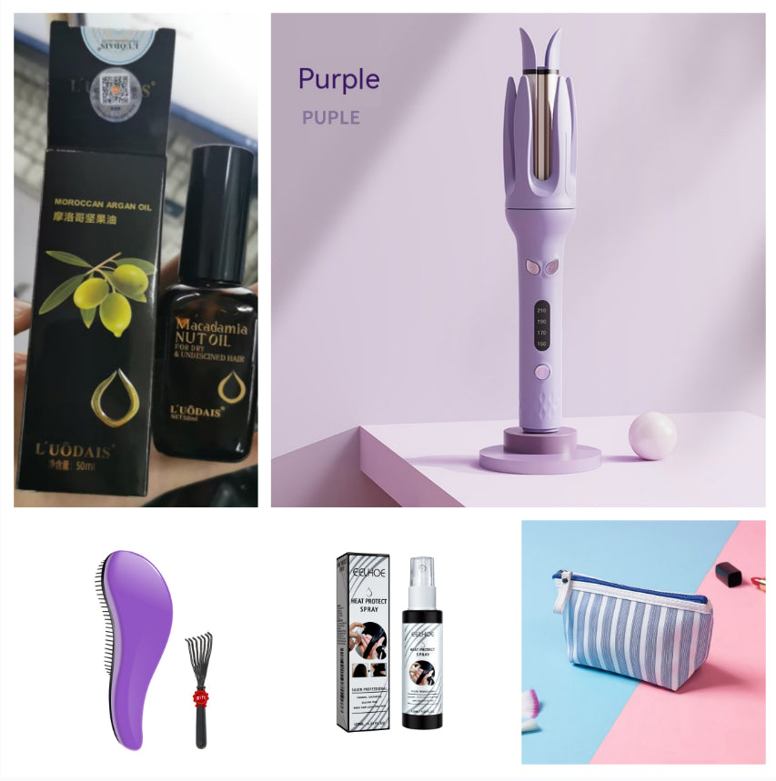 Full-automatic Hair Curler Non-hurt Hair Lazy Egg Roll Large Wave Electric