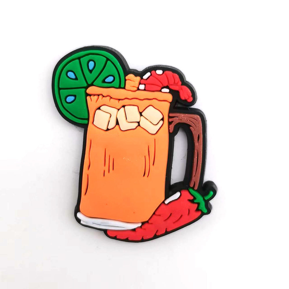 Mexican Food Series Interesting Diy Shoe Flower Decorations