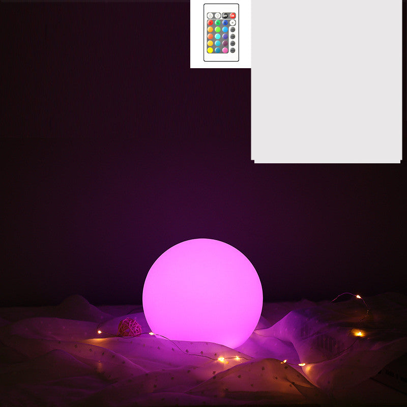 Moon Charging Net Red Bedroom Ball Bedside Lamp