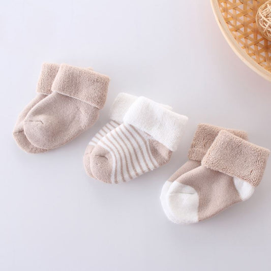 Newborn Baby Socks Extra Small One Year Old Baby Fall Female Newborn Socks