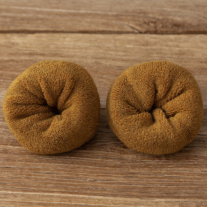 Casual Warm Socks Student Drawn Woolen Tube Socks