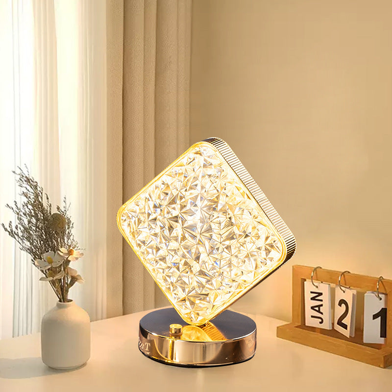 Star Moon Charging Touch Touch Small Night-light Table Lamp