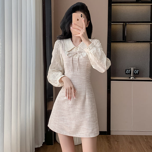 Women's Autumn Fake Two-piece Skirts