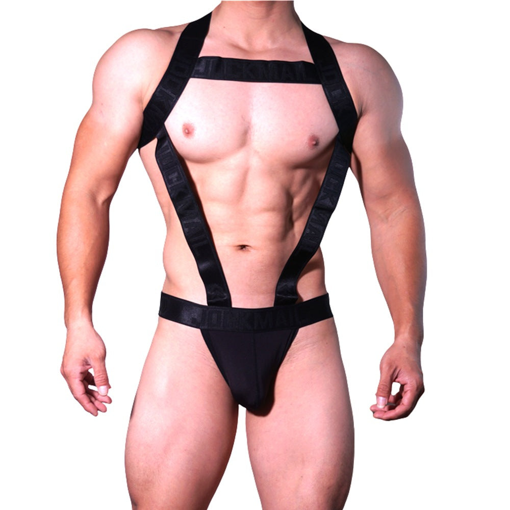 Shoulder Strap Underwear Two-in-one One Men's Underwear