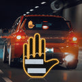 Funny New LED Illuminated Gesture Light Car Finger Light With Remote Road Rage Signs Middle Finger Gesture Light Hand Lamp