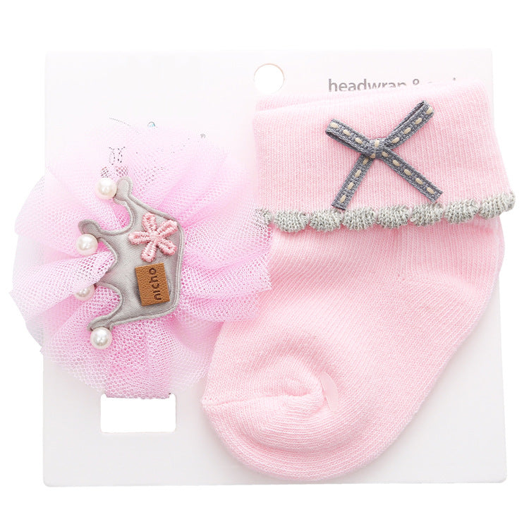 New Bow Princess Cotton Baby Socks