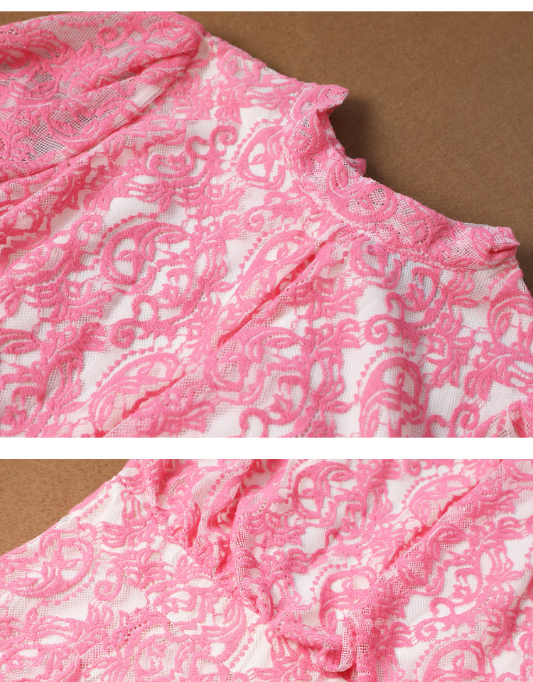 Qianjinfeng Is Popular With Beautiful Lace High-quality Skirts This Year