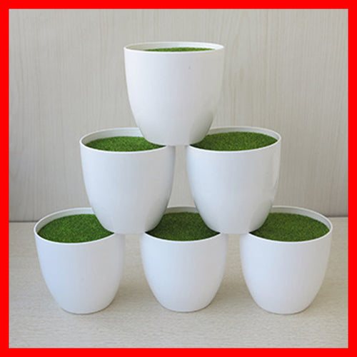 Balcony Plastic Flower Pots Supply Balcony Vegetable Pots null