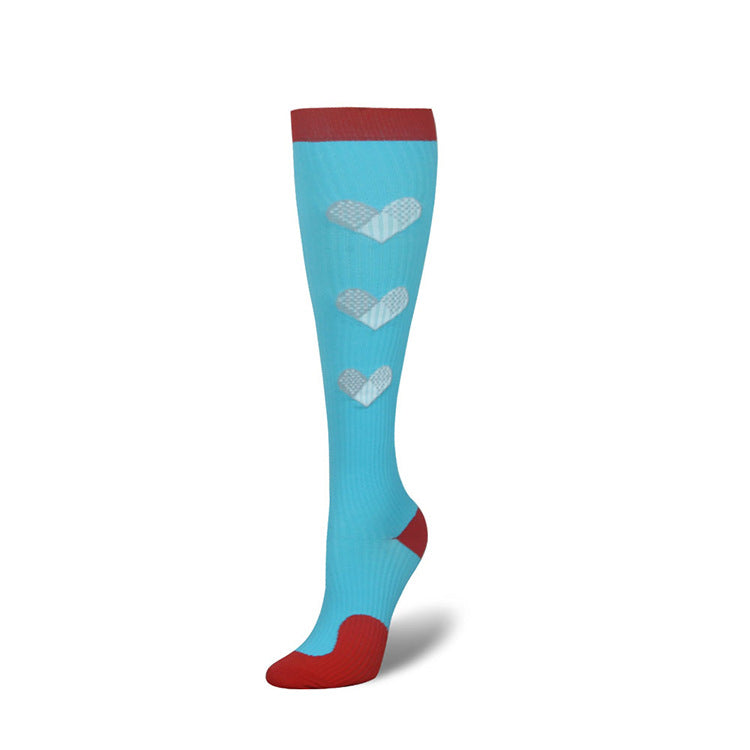 Outdoor Cycling Running Breathable Tube Socks Sports Compression Socks