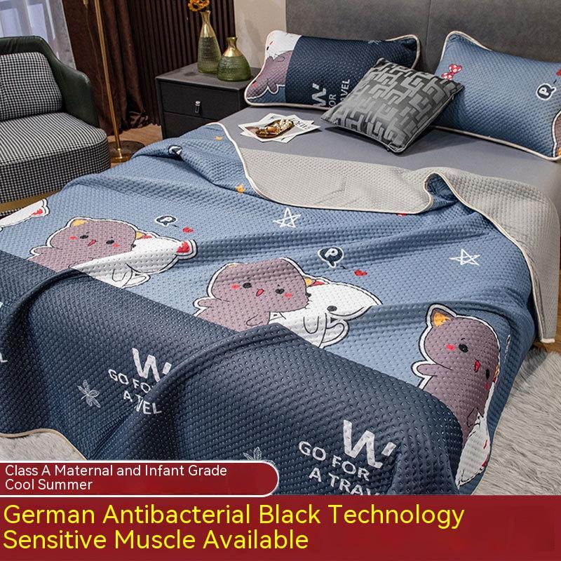 Cool Ice Silk Airable Cover Ummer Blanket