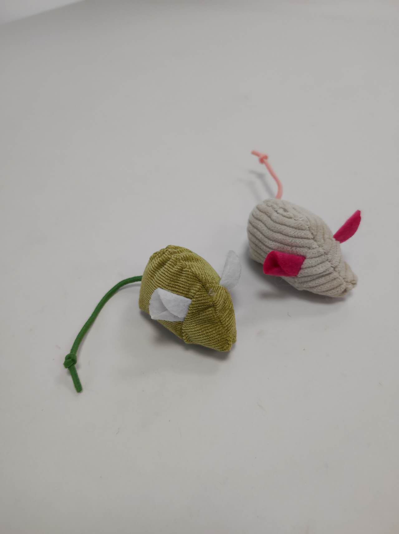 Fabric Mouse With Catnip