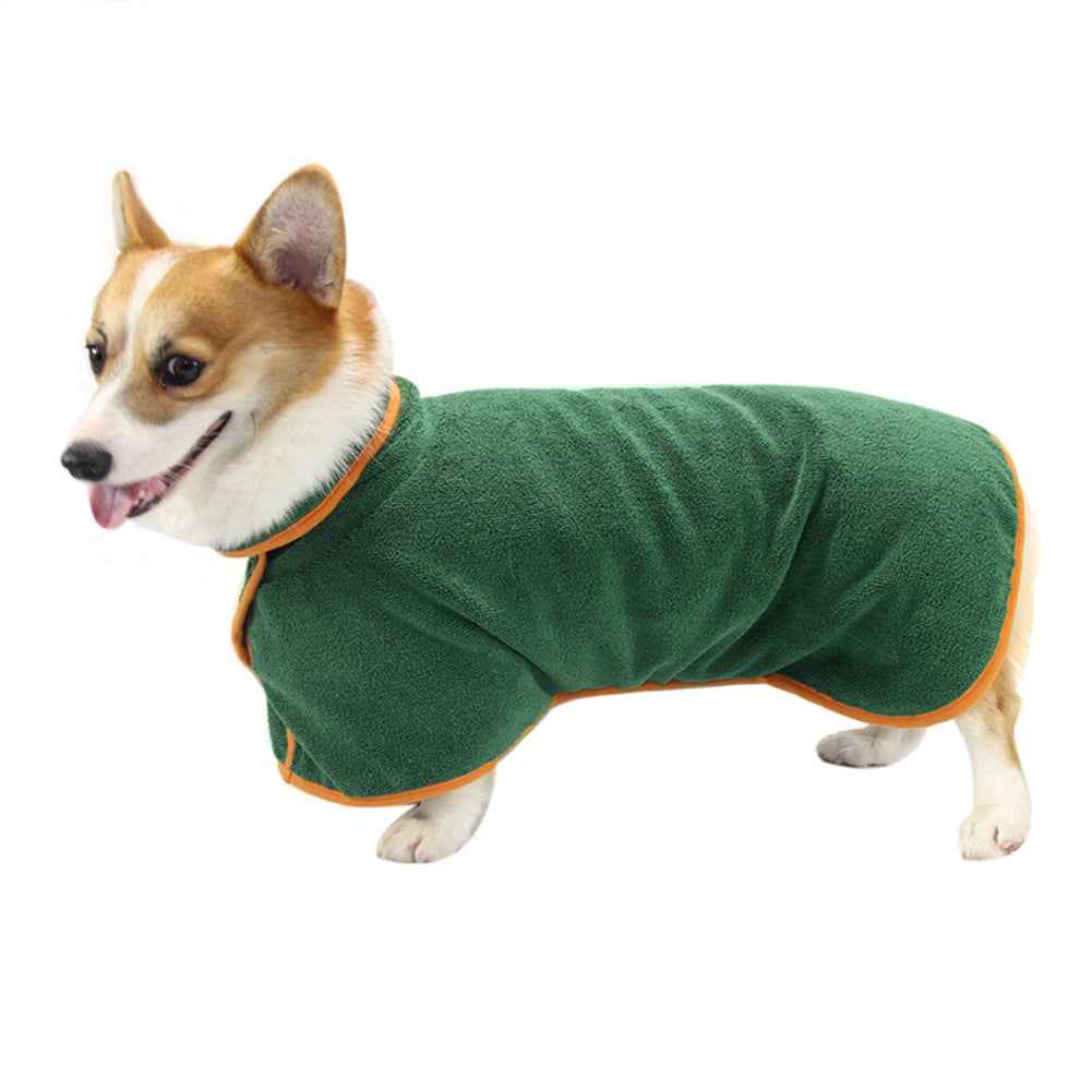 Absorbent Pet Bathrobe - Microfiber - Amanluxe