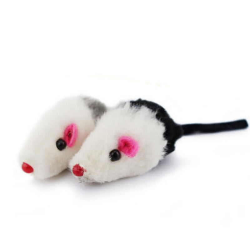 Fake Mouse Tiantian Rabbit Skin Mouse Funny Cat Toy