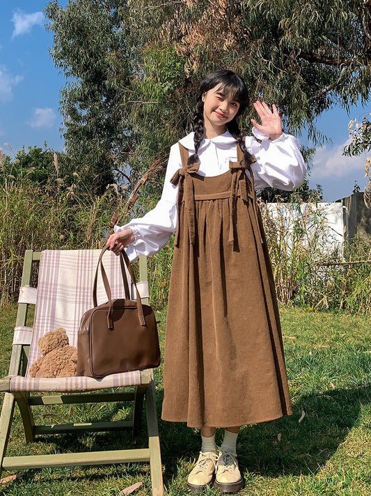 Princess At The Run Skirt Suspender Skirt In Early Spring