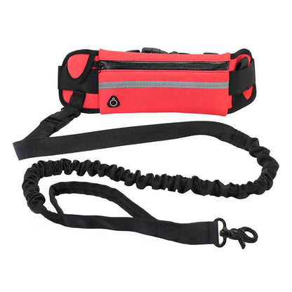 Hands-Free Dog Leash Belt - Bungee 180lbs - Amanluxe