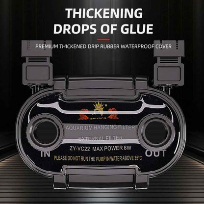 Fish Tank Filter - External Wall Hanging - Amanluxe