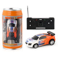 Coke Can Mini RC Car Radio Remote Control Micro Racing Car 4 Frequencies