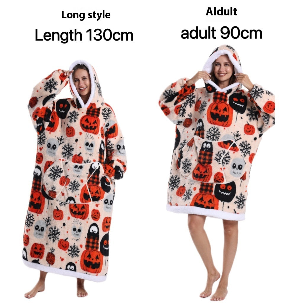 Cold-proof Clothes Pajamas Lazy TV Blanket