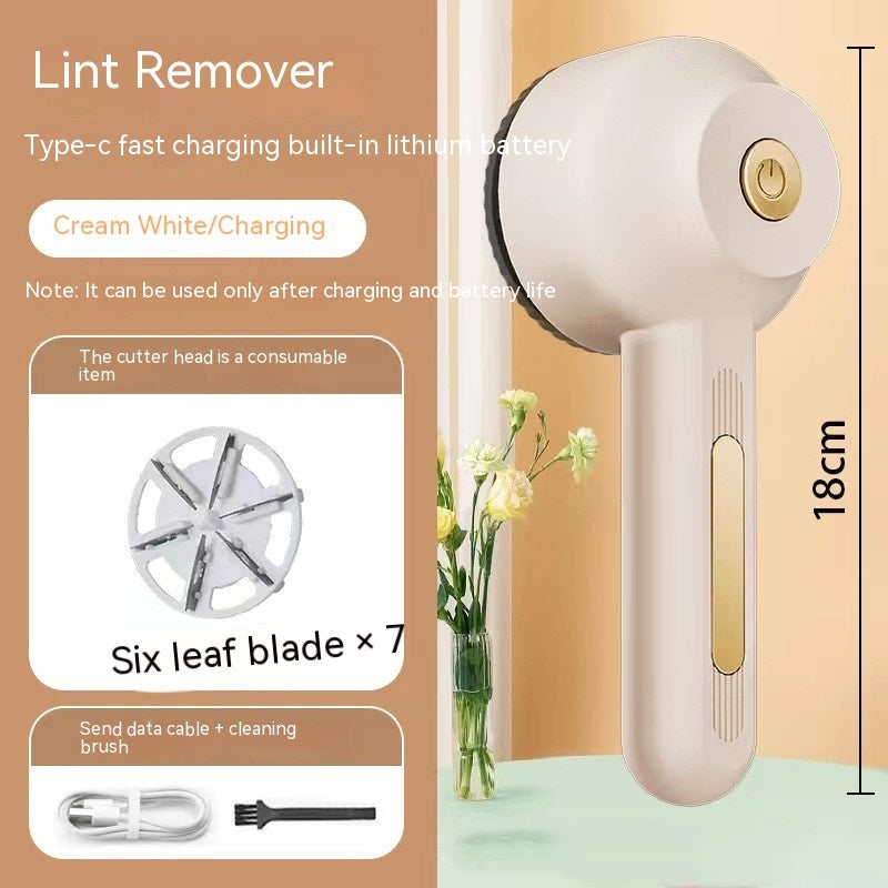 Household Fashion Portable Two-in-One Rechargeable Hair Ball Trimmer