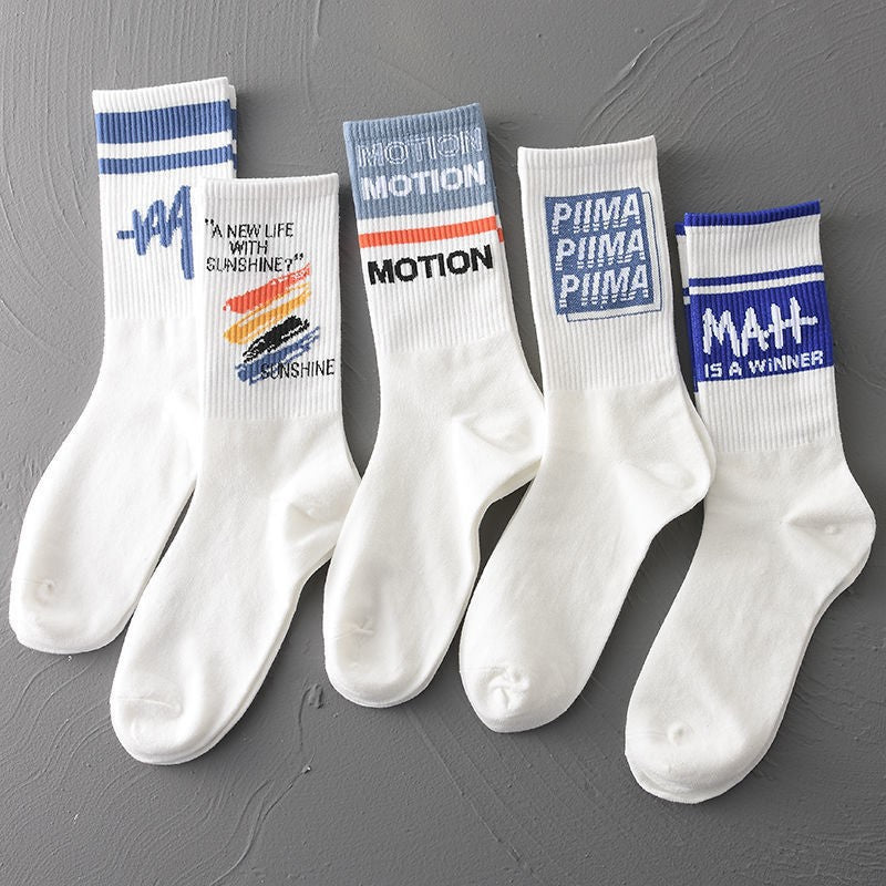 Ins Tidal Socks Long-tube Basketball Tidal Socks