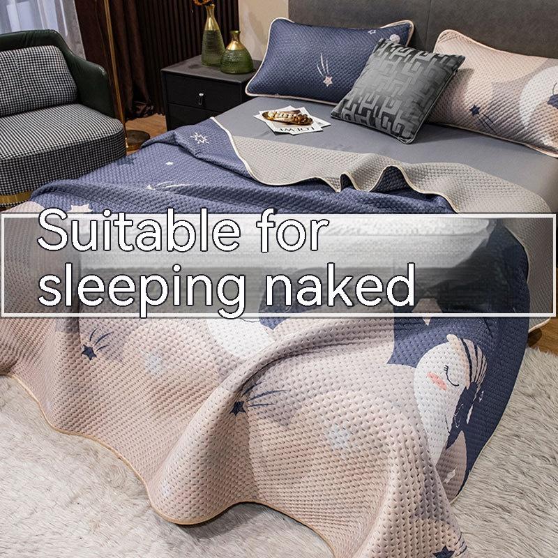 Cool Ice Silk Airable Cover Ummer Blanket