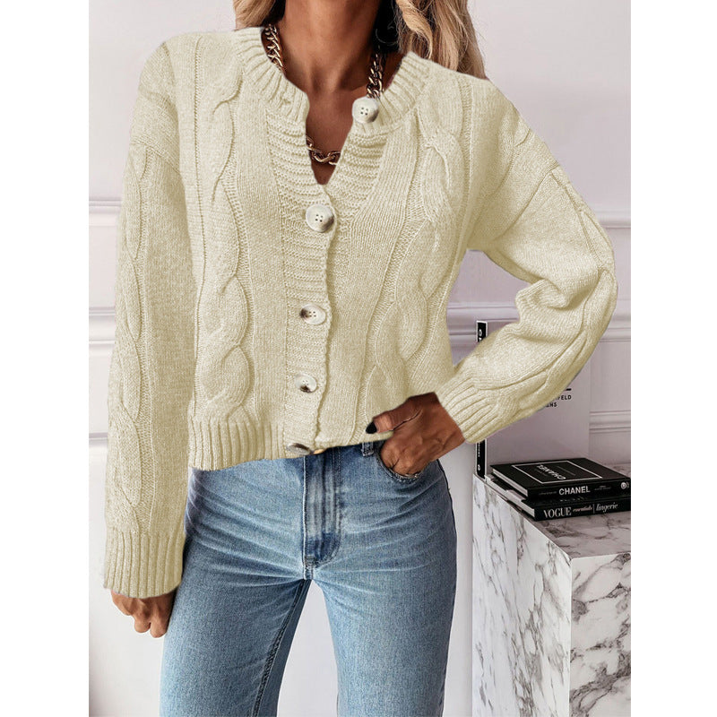 Autumn And Winter Sweater Knitted Cardigan Jacket
