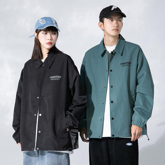 Reflective Jacket Autumn And Winter Lapel Versatile Jacket