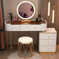 Modern Minimalist Bedroom Dresser Chair Set null