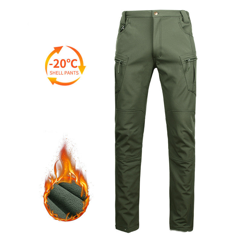 Outdoor Men's Winter Fleece Soft Shell Jacket