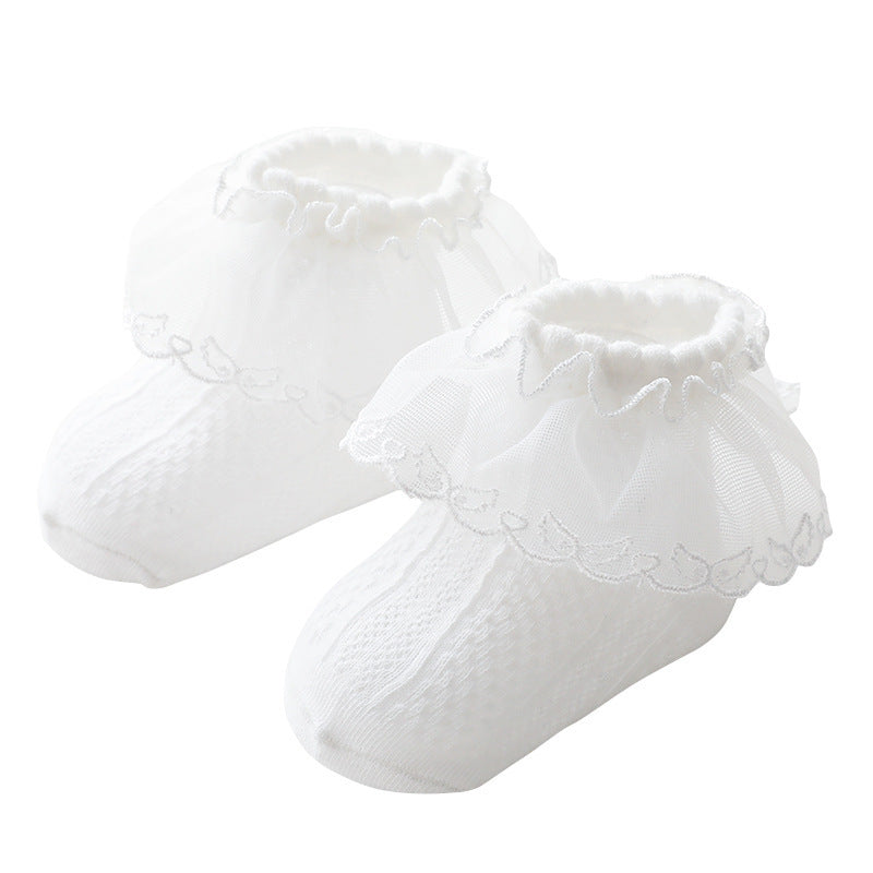 Korean Lace Baby Baby Lace Socks