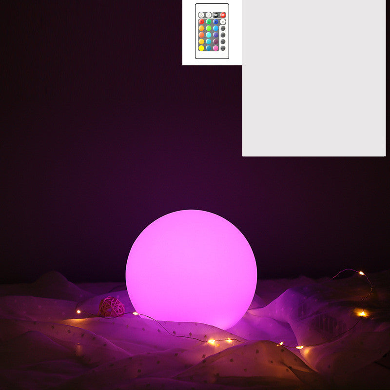 Moon Charging Net Red Bedroom Ball Bedside Lamp