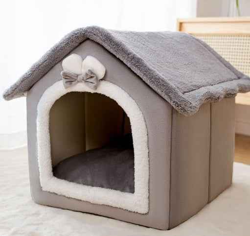 Foldable Dog House - Winter Villa Bed - Amanluxe