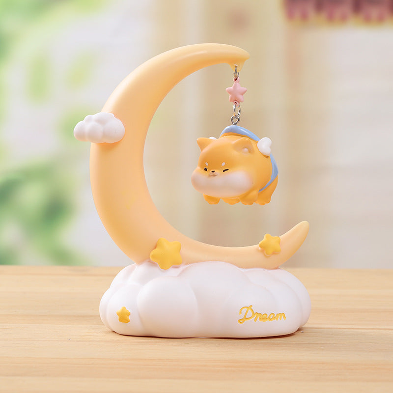 Creative Cute Moon Fairy Tale Small Night Lamp