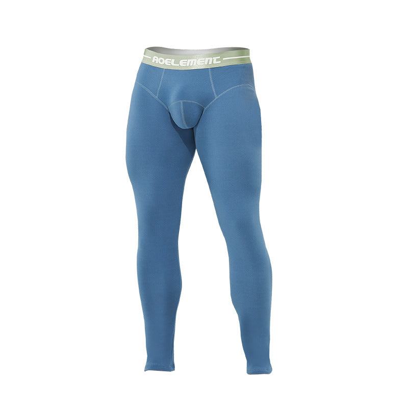 Thermal Underwear Men's Underwear Single Piece Thickened Fleece Pants