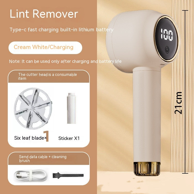 Household Fashion Portable Two-in-One Rechargeable Hair Ball Trimmer