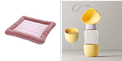 Pet Cooling Pad - Ice Silk Summer Mat - Amanluxe